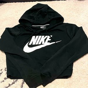 XS Nike cropped hoodie